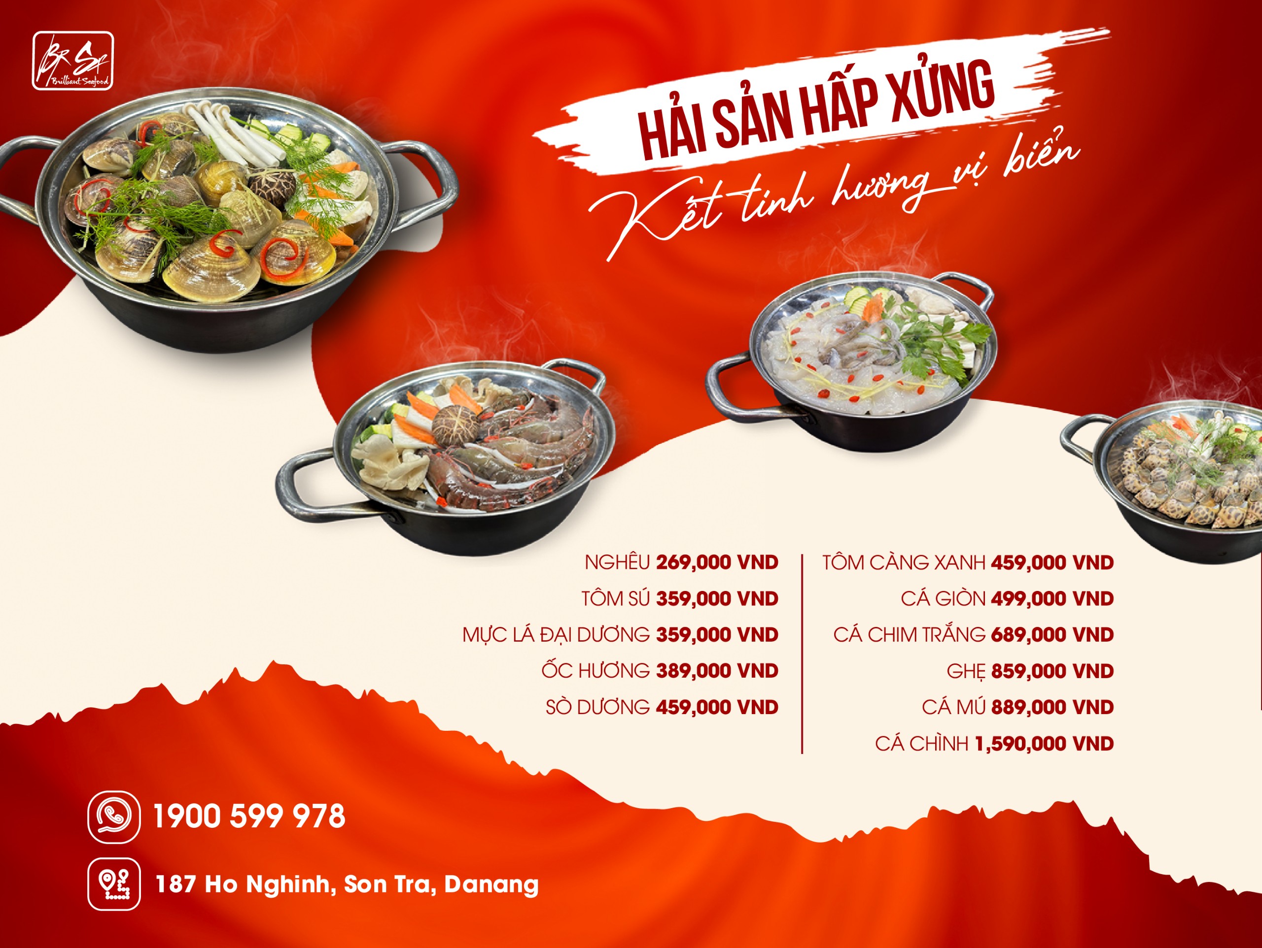 HẢI SẢN HẤP XỬNG – KẾT TINH HƯƠNG VỊ BIỂN