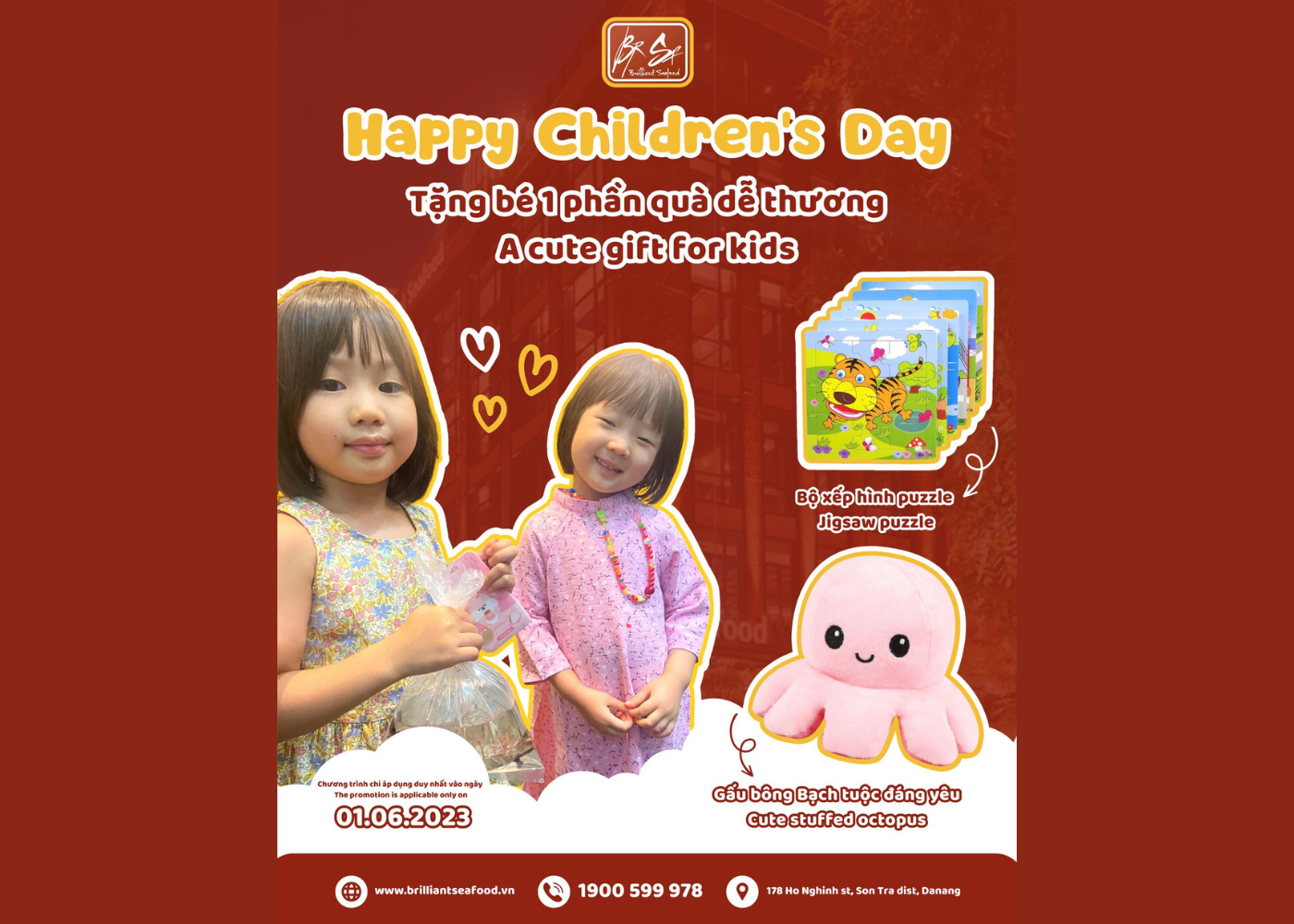 HAPPY CHILDREN’S DAY – Tặng bé 1 phần quà dễ thương