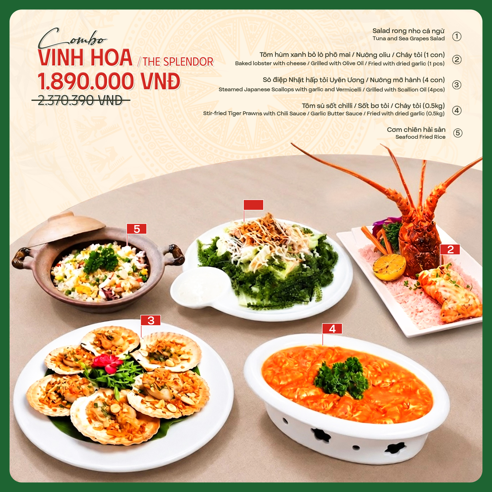 Combo Vinh Hoa